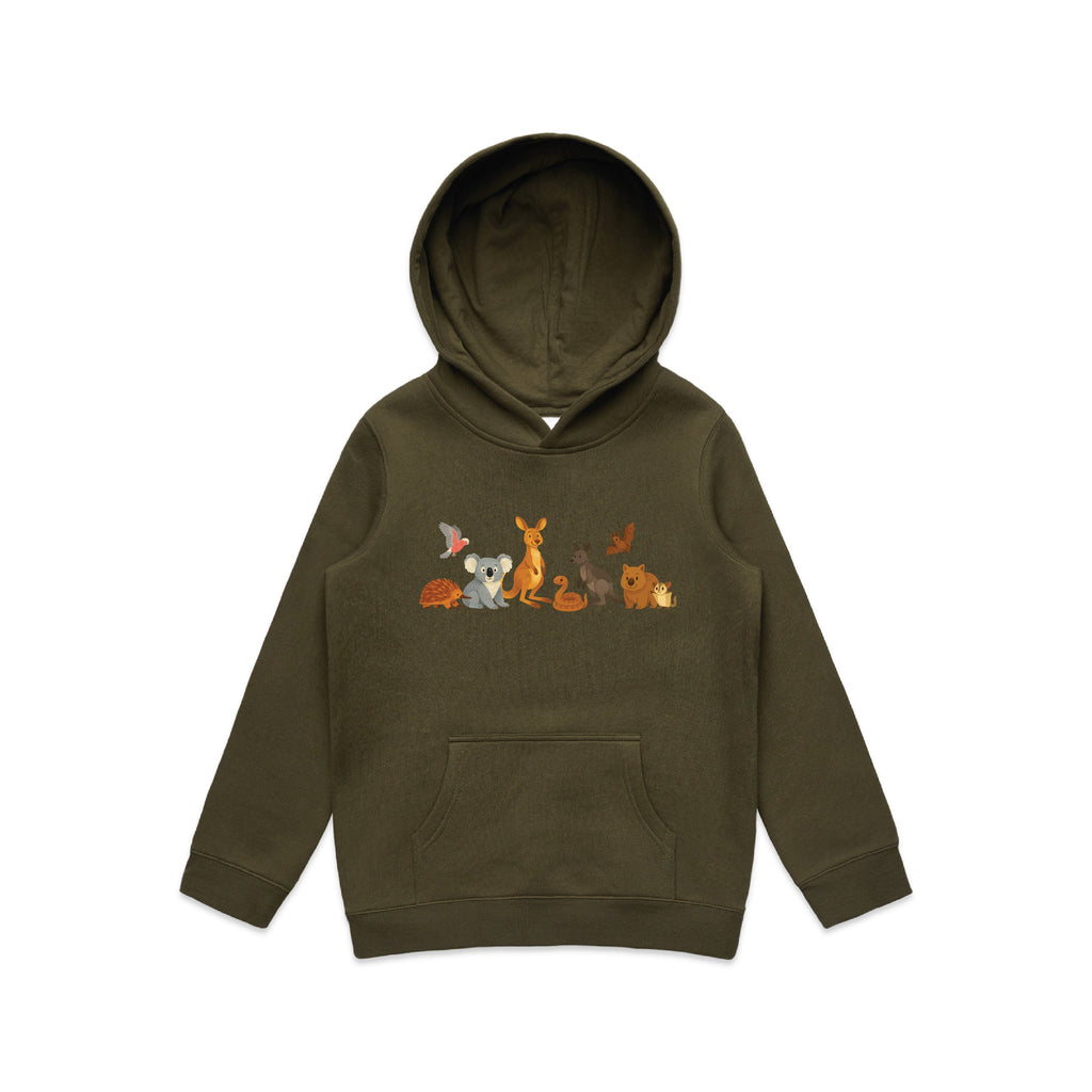 Australian Wildlife Collective - Kids Hoodie Australian Wildlife Hub