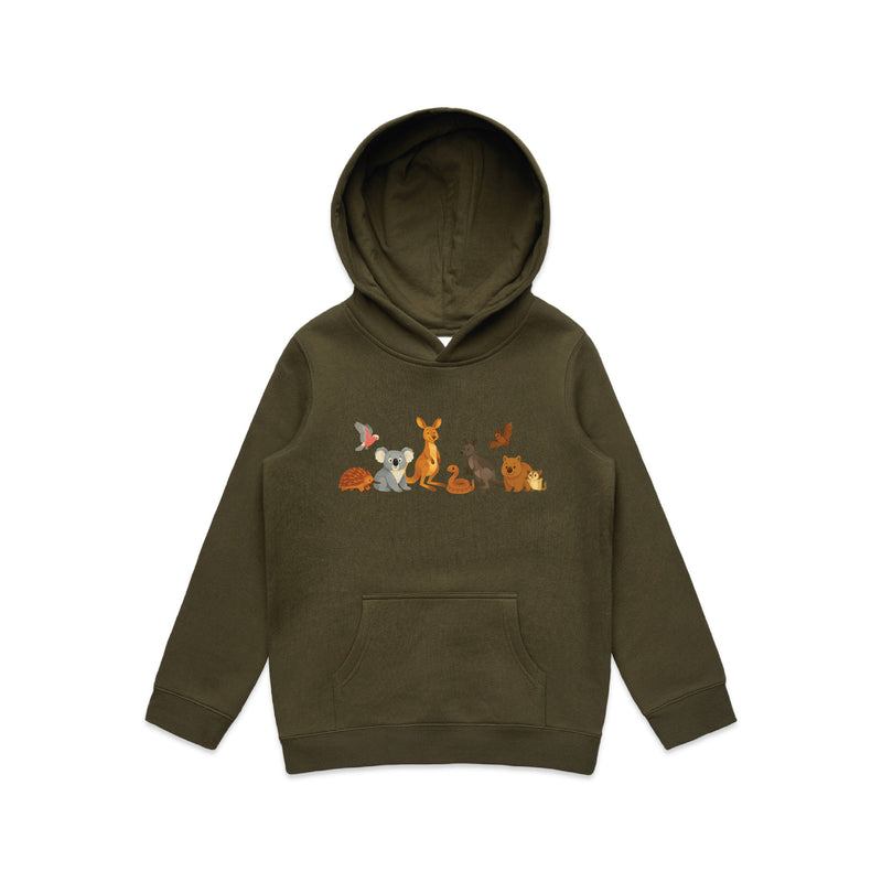 Australian Wildlife Collective - Kids Hoodie Australian Wildlife Hub