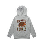 Respect The Locals - Kids Hoodie Australian Wildlife Hub