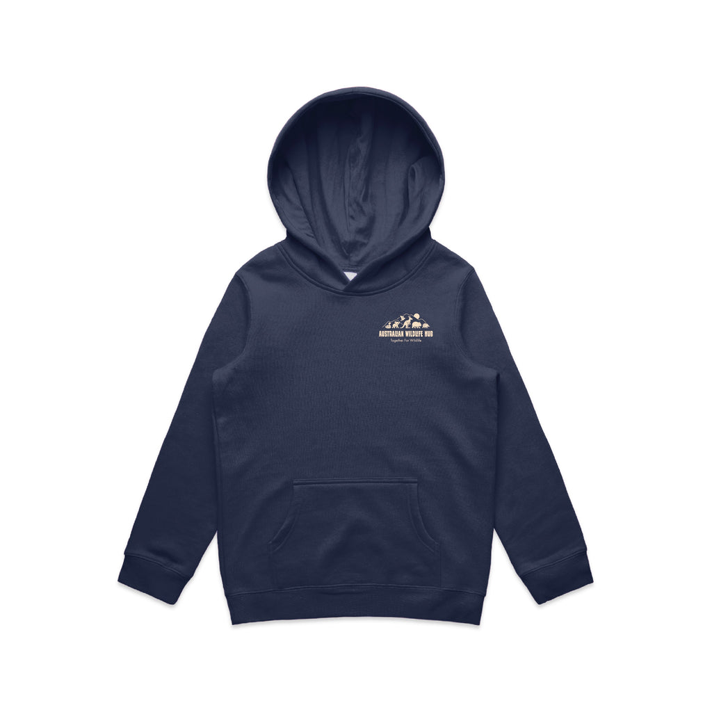 Respect The Locals - Kids Hoodie Australian Wildlife Hub