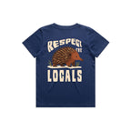 Respect The Locals - Kid's Tee Australian Wildlife Hub