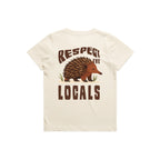 Respect The Locals - Kid's Tee Australian Wildlife Hub
