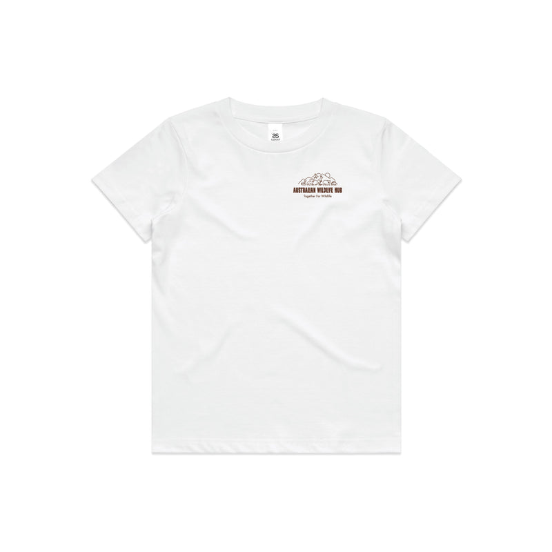 Respect The Locals - Kid's Tee Australian Wildlife Hub