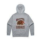 Respect The Locals - RELAXED Hoodie Australian Wildlife Hub