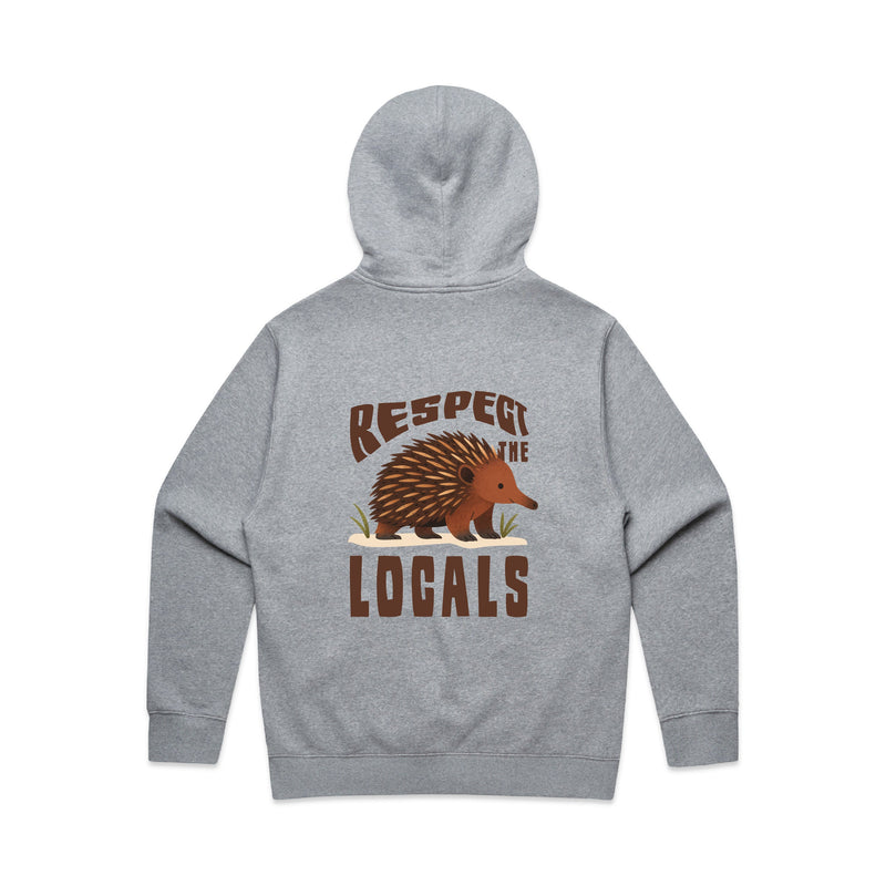 Respect The Locals - RELAXED Hoodie Australian Wildlife Hub