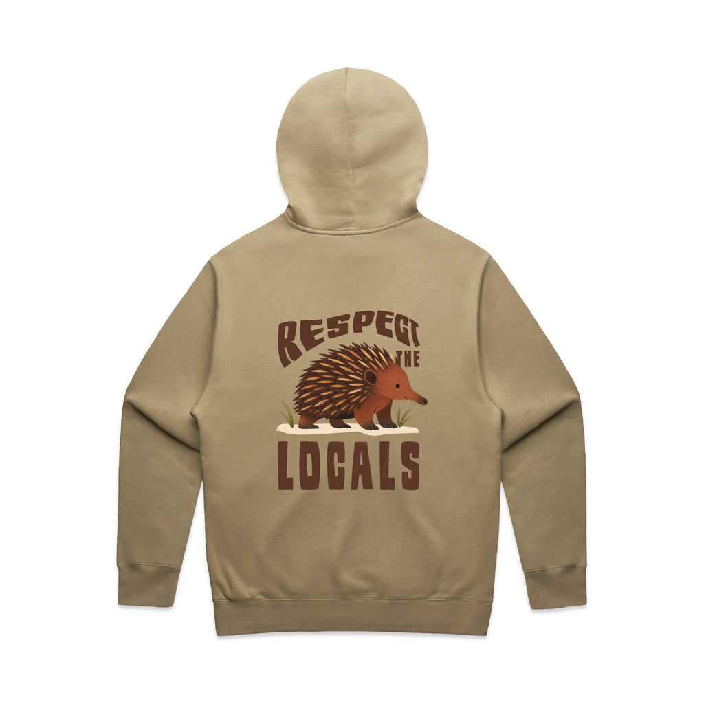 Respect The Locals - RELAXED Hoodie Australian Wildlife Hub