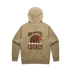 Respect The Locals - RELAXED Hoodie Australian Wildlife Hub