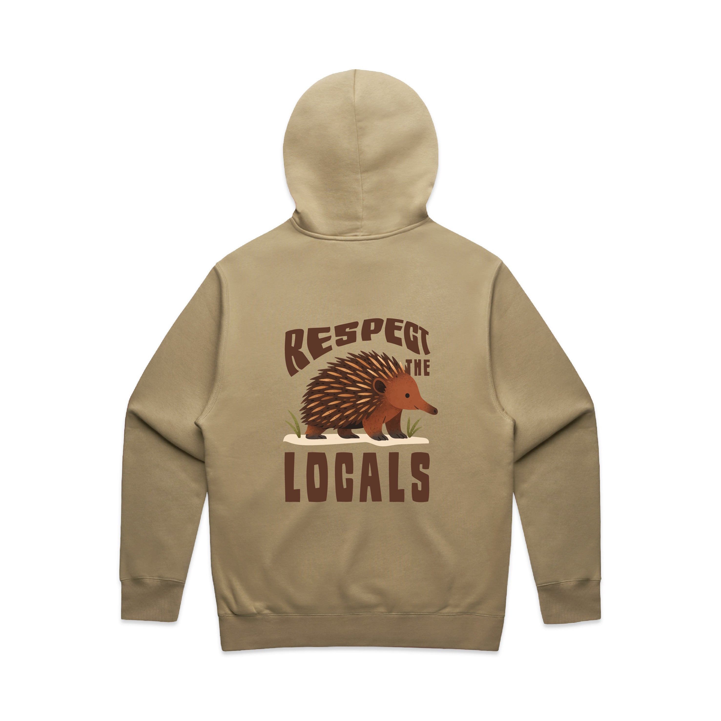 Respect The Locals - RELAXED Hoodie Australian Wildlife Hub