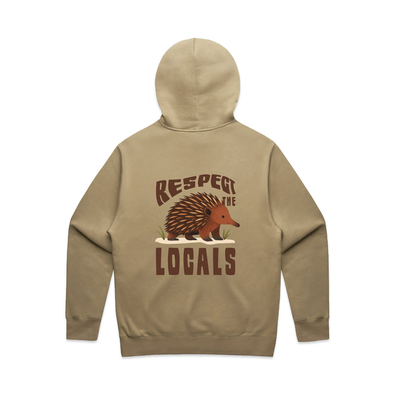 Respect The Locals - RELAXED Hoodie Australian Wildlife Hub