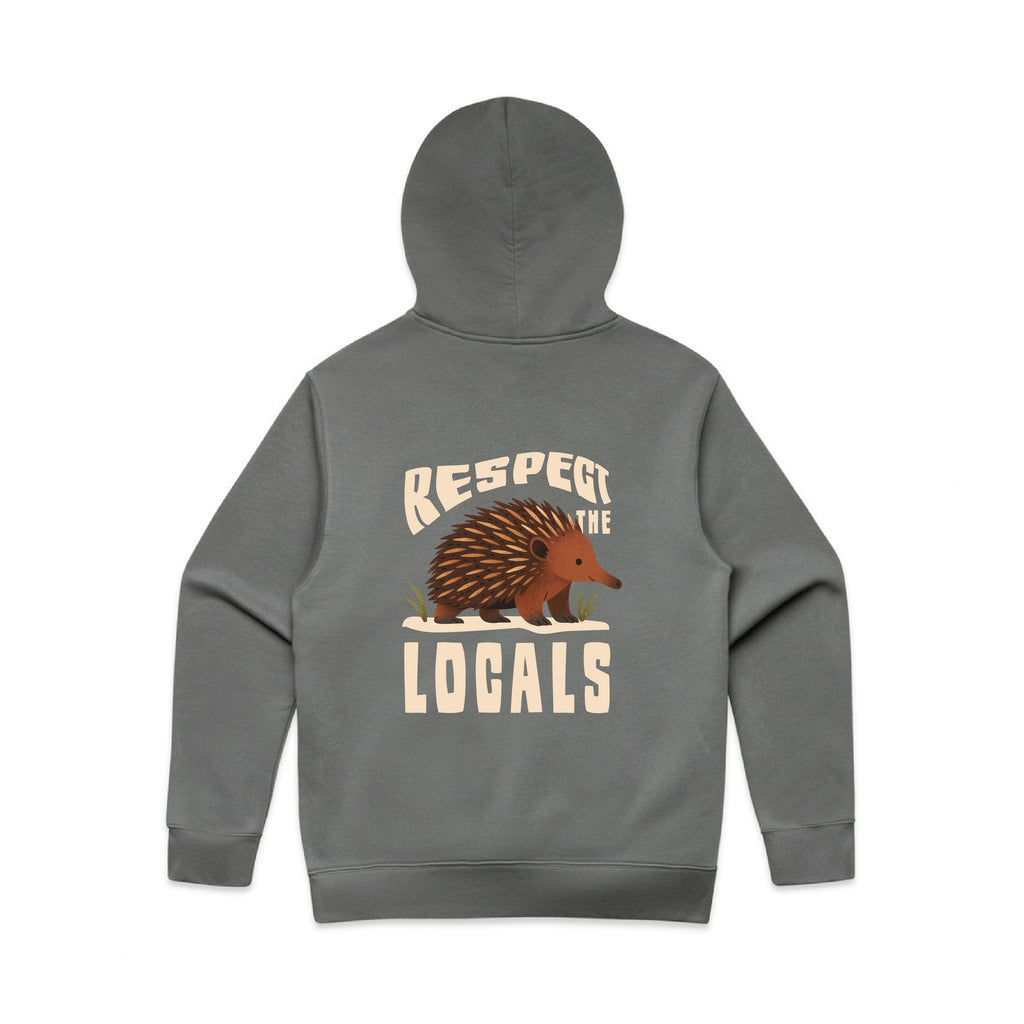 Respect The Locals - RELAXED Hoodie Australian Wildlife Hub