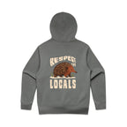 Respect The Locals - RELAXED Hoodie Australian Wildlife Hub
