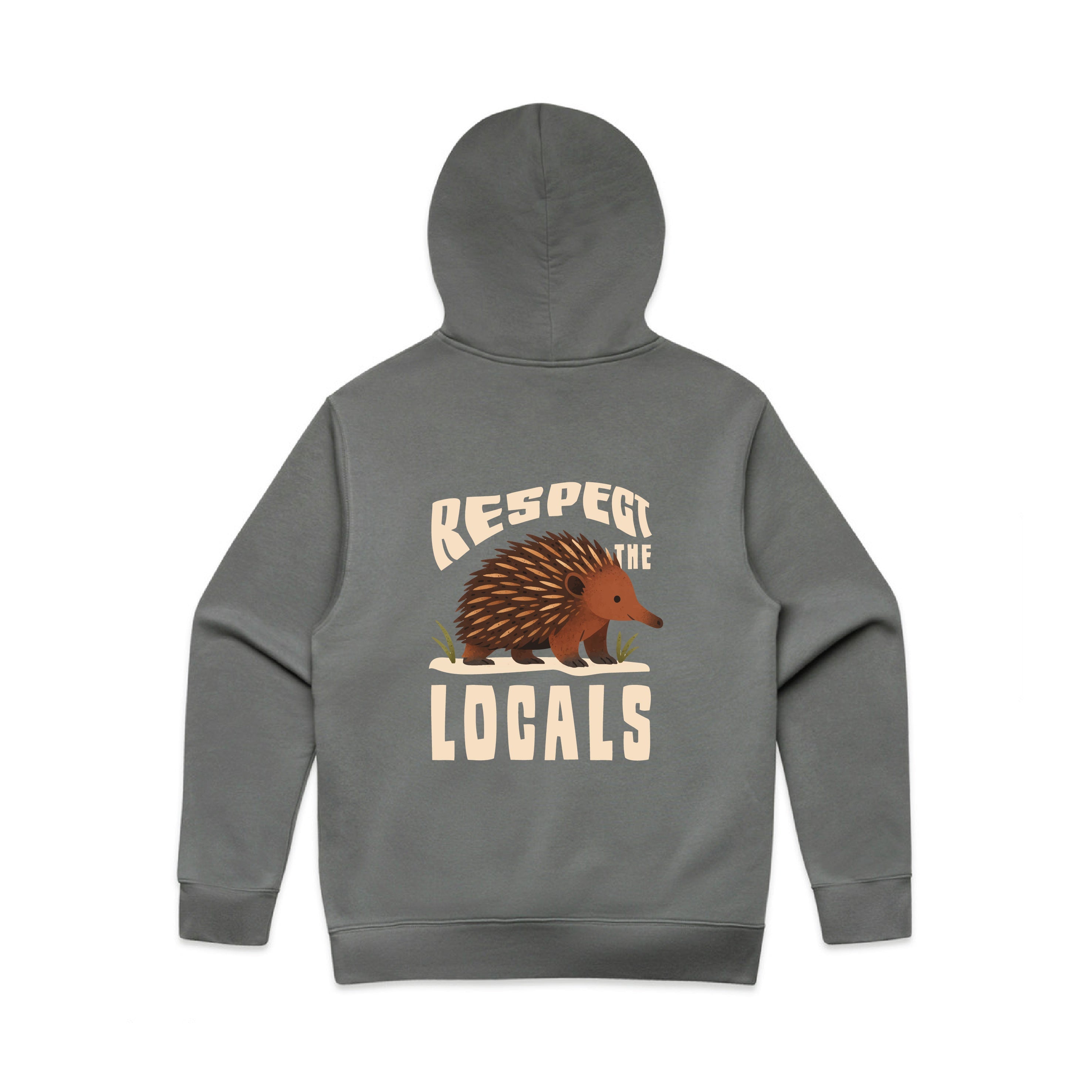 Respect The Locals - RELAXED Hoodie Australian Wildlife Hub