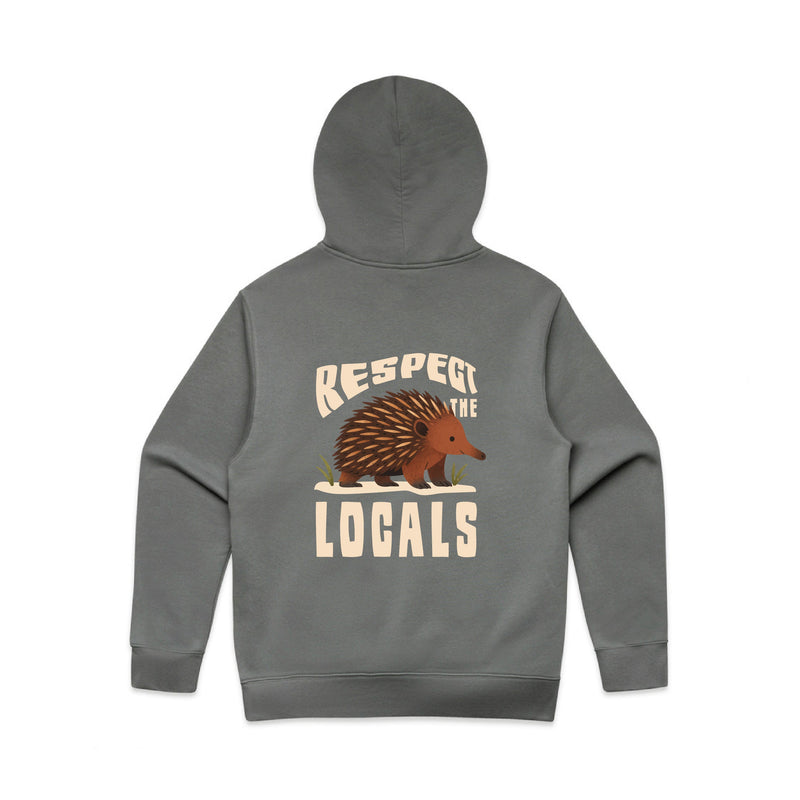 Respect The Locals - RELAXED Hoodie Australian Wildlife Hub