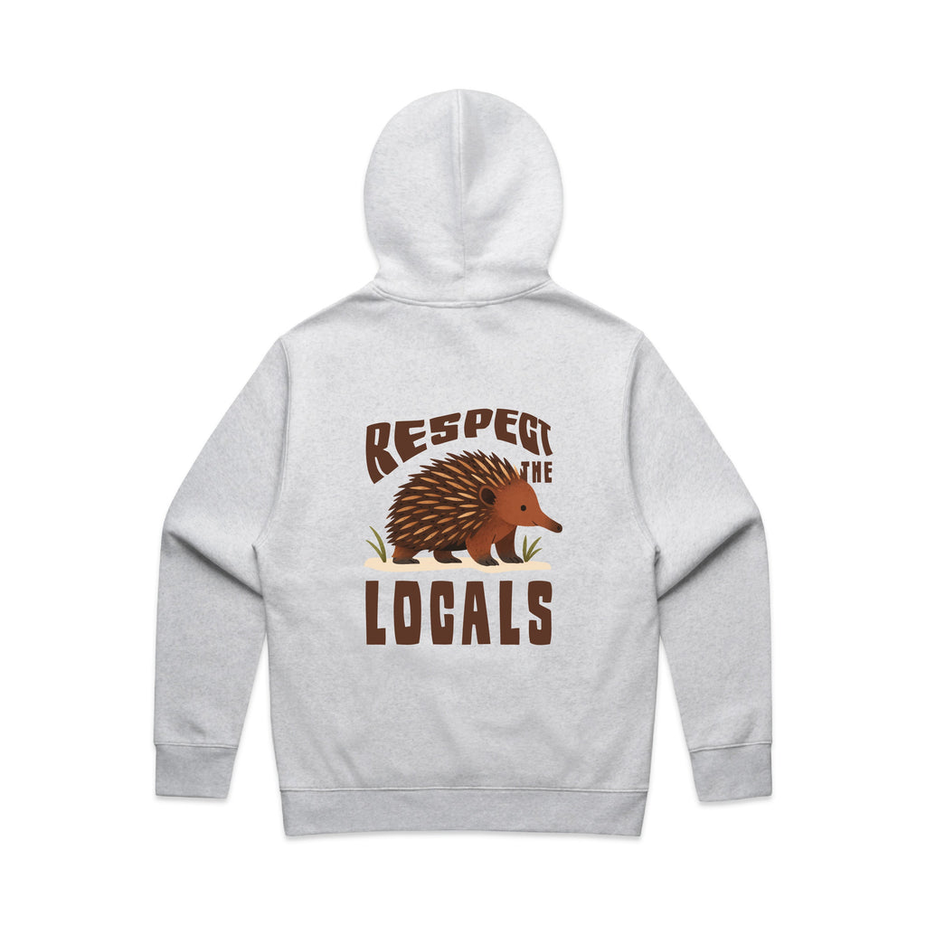 Respect The Locals - RELAXED Hoodie Australian Wildlife Hub