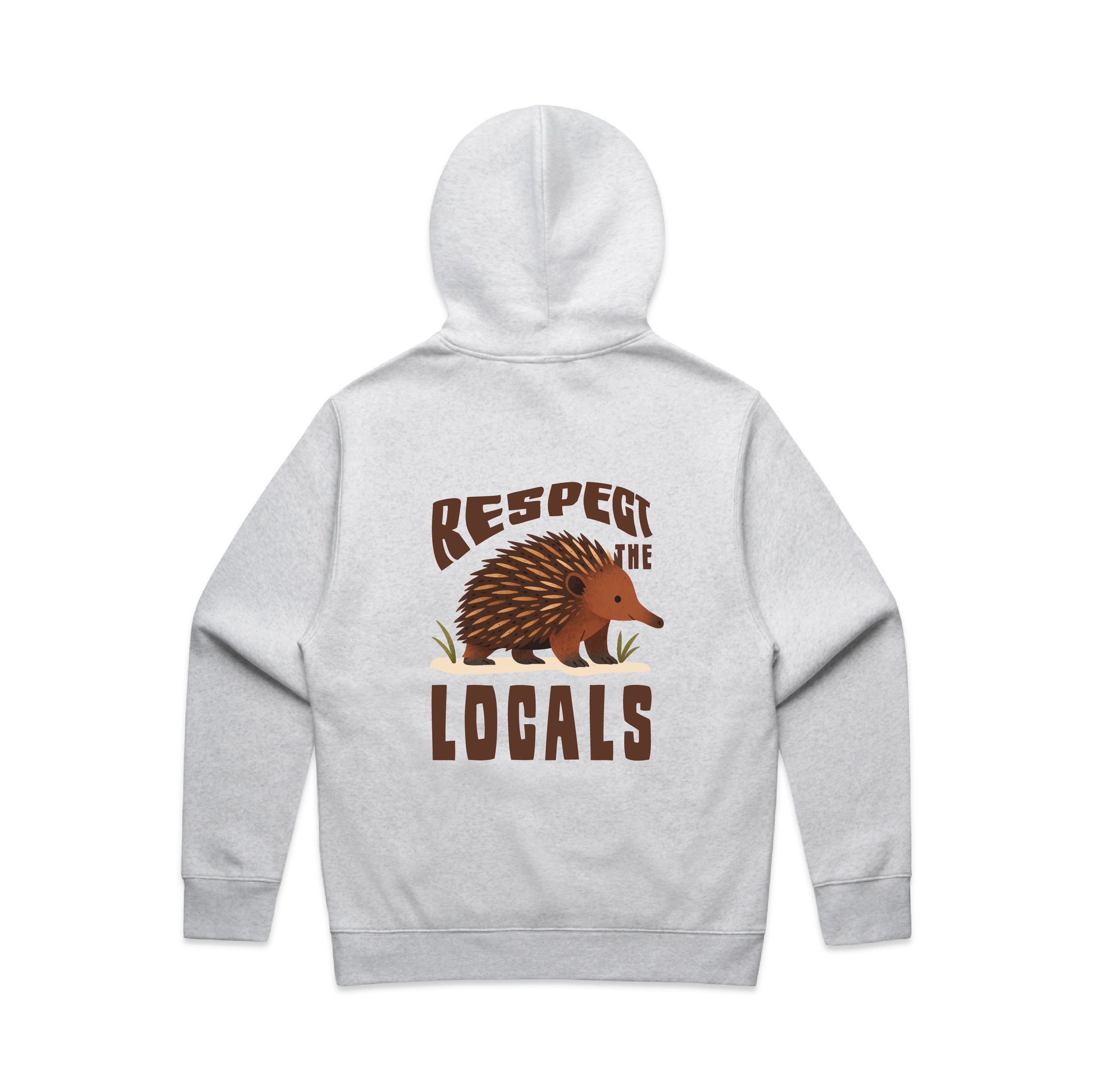 Respect The Locals - RELAXED Hoodie Australian Wildlife Hub