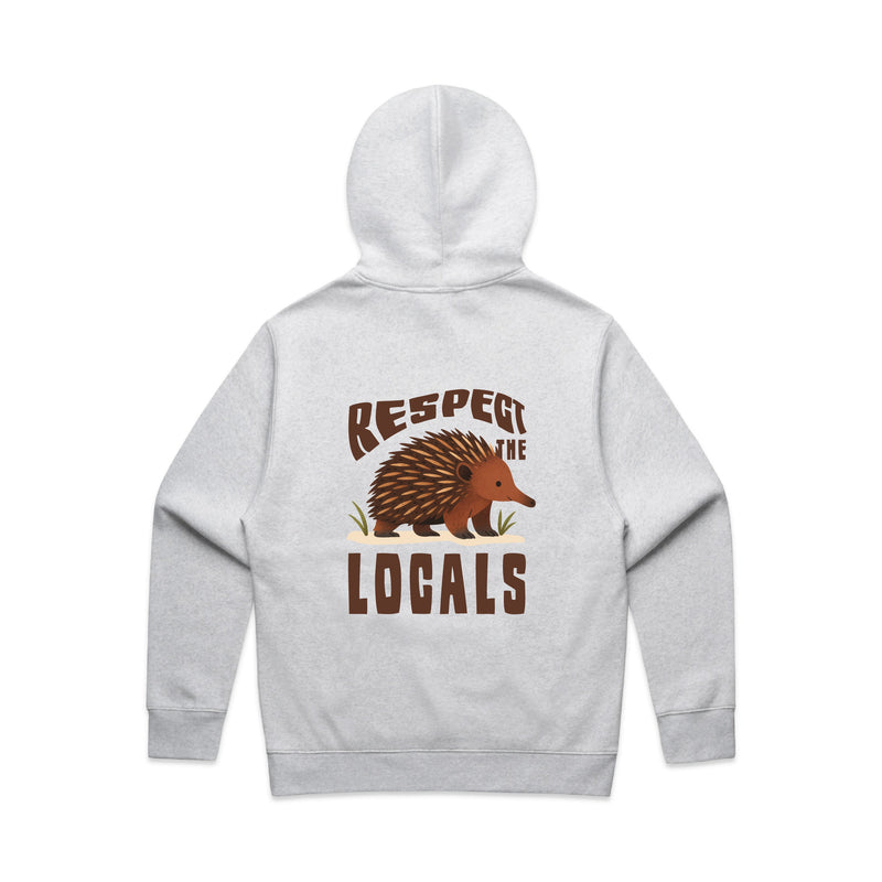 Respect The Locals - RELAXED Hoodie Australian Wildlife Hub
