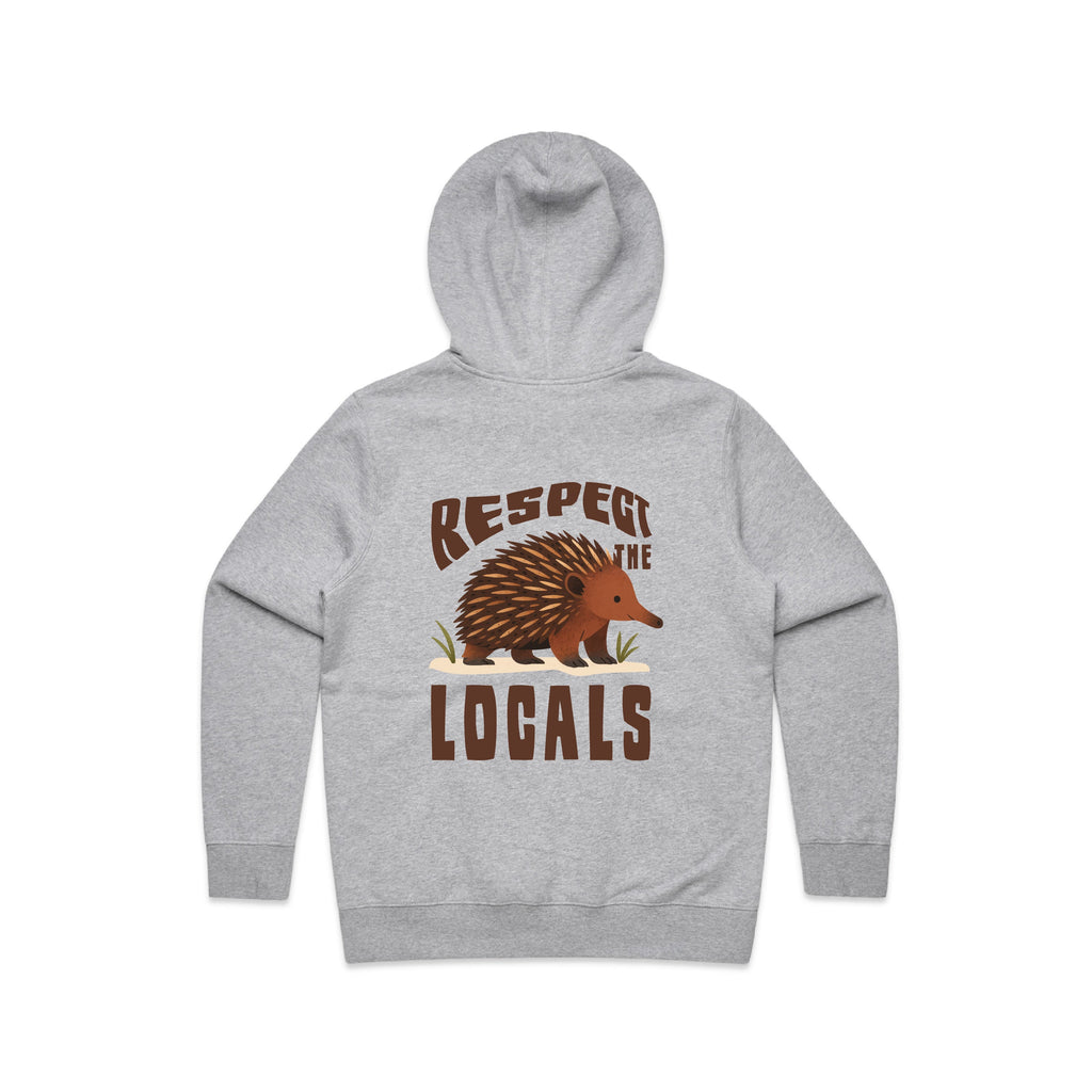 Respect The Locals - Women’s Hoodie Australian Wildlife Hub