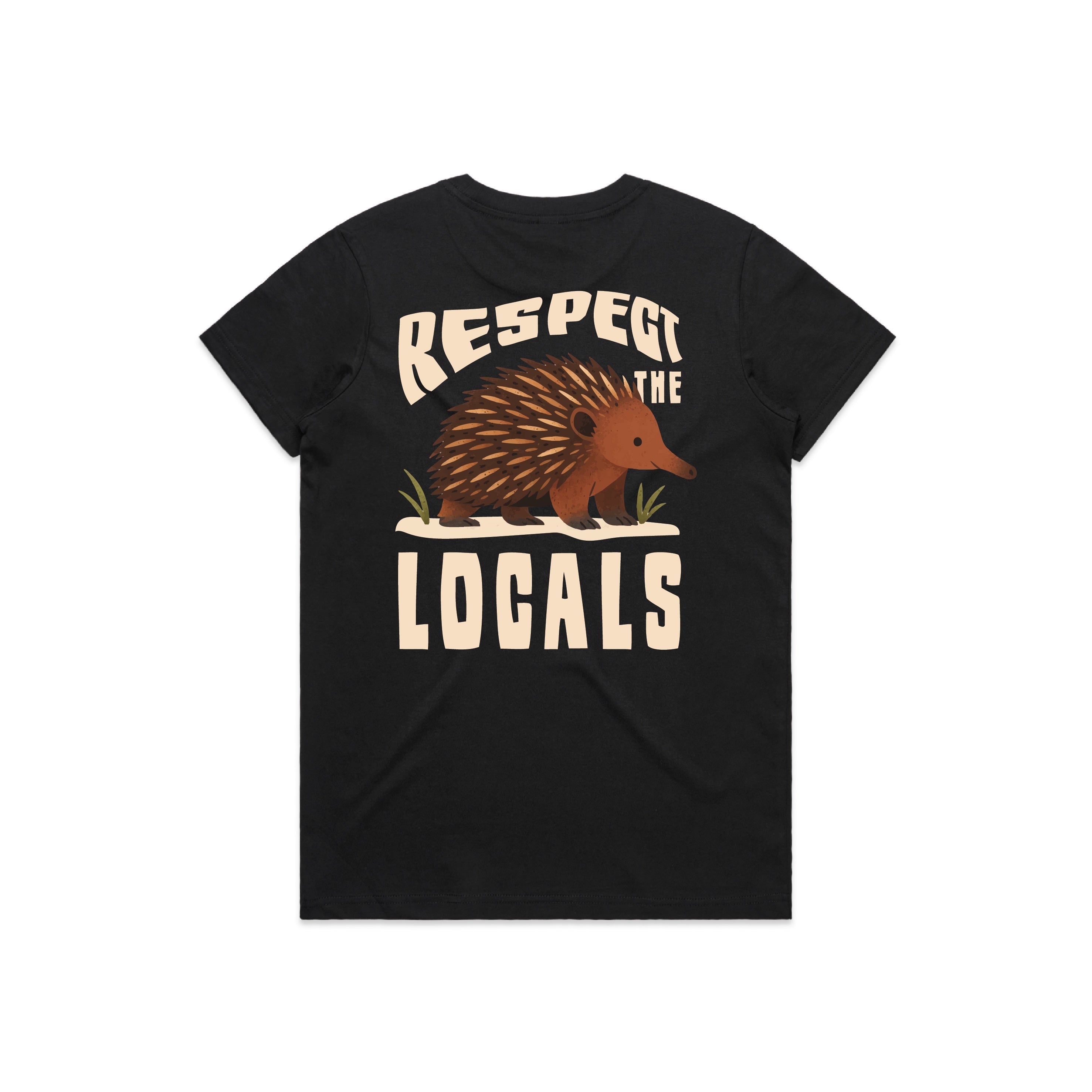 Respect The Locals - Women's Tee Australian Wildlife Hub