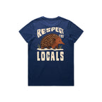 Respect The Locals - Women's Tee Australian Wildlife Hub