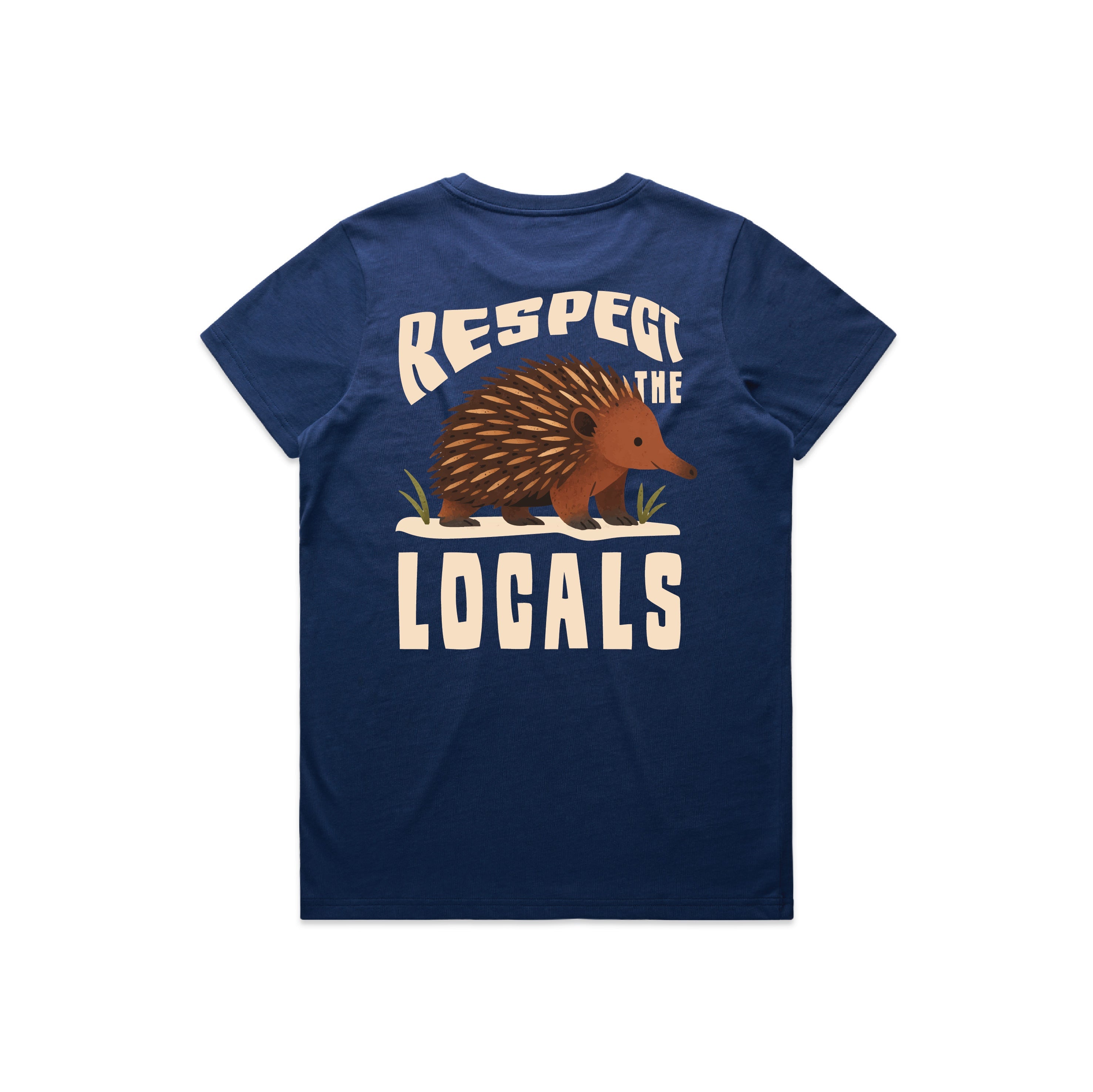 Respect The Locals - Women's Tee Australian Wildlife Hub