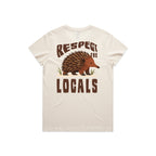 Respect The Locals - Women's Tee Australian Wildlife Hub