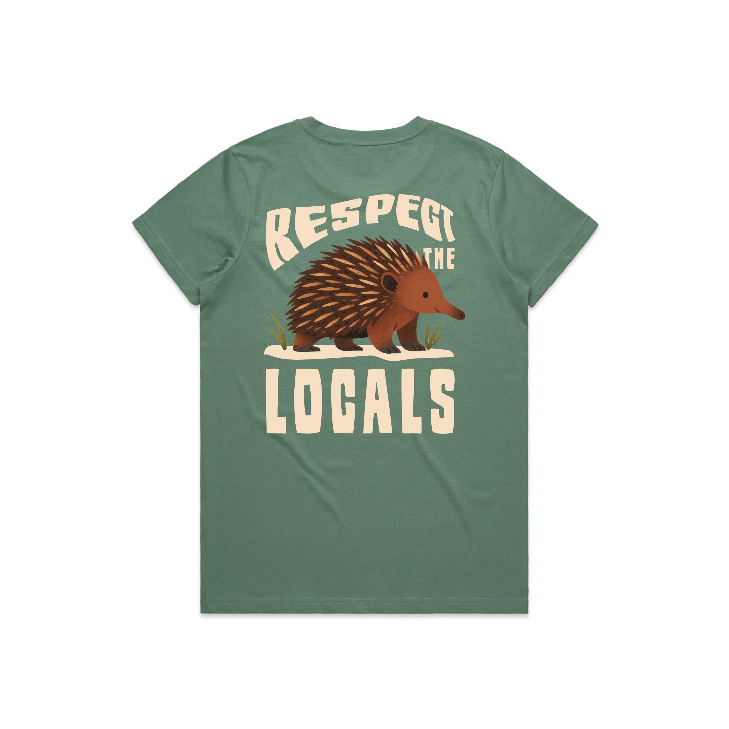 Respect The Locals - Women's Tee Australian Wildlife Hub