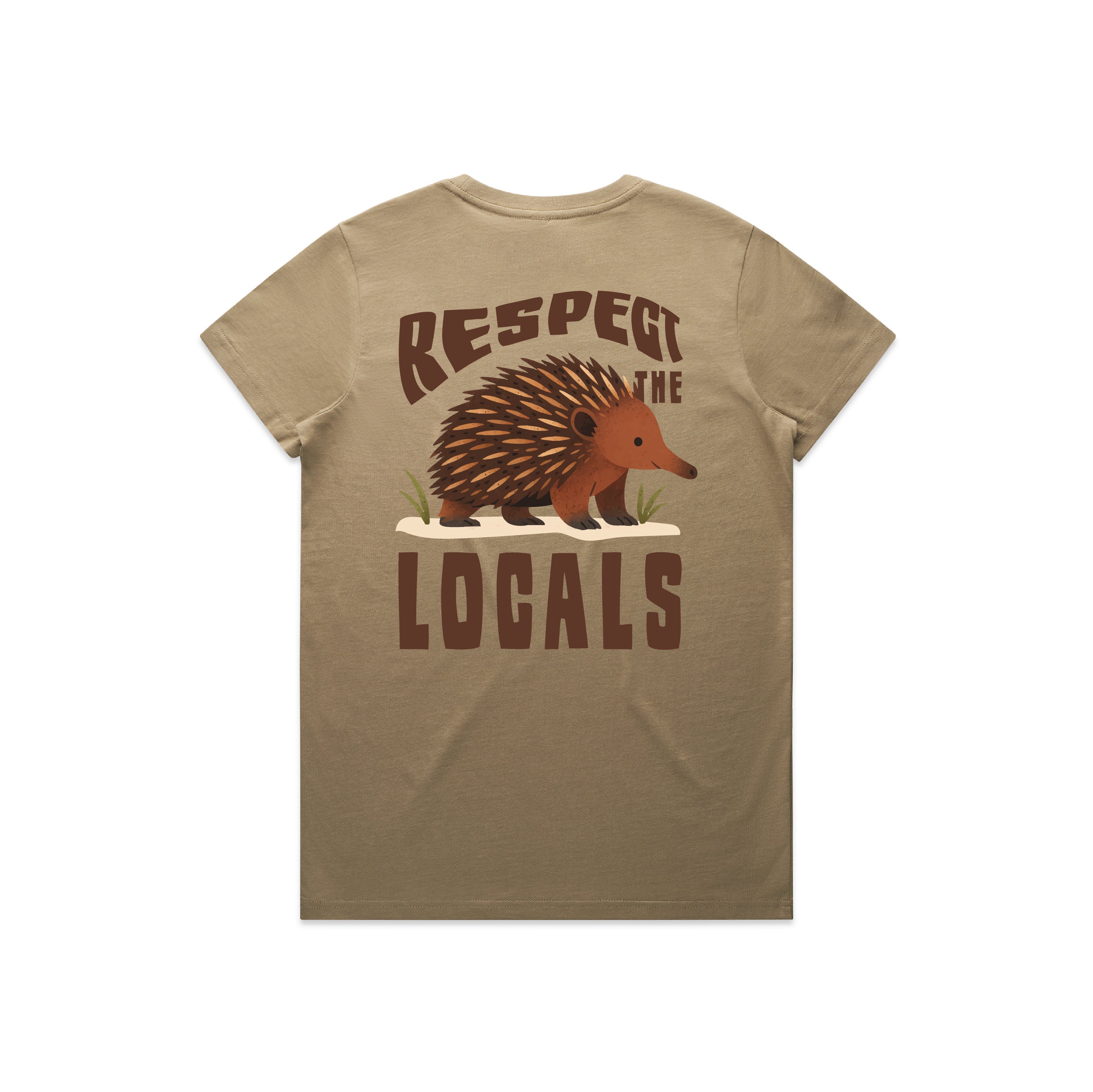Respect The Locals - Women's Tee Australian Wildlife Hub