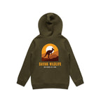 Saving Wildlife - Kids Hoodie Australian Wildlife Hub