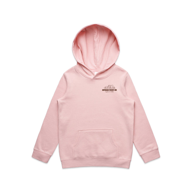 Saving Wildlife - Kids Hoodie Australian Wildlife Hub