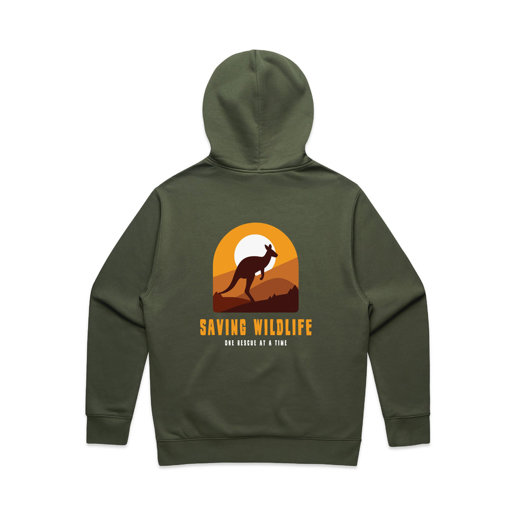 Saving Wildlife - RELAXED Hoodie Australian Wildlife Hub
