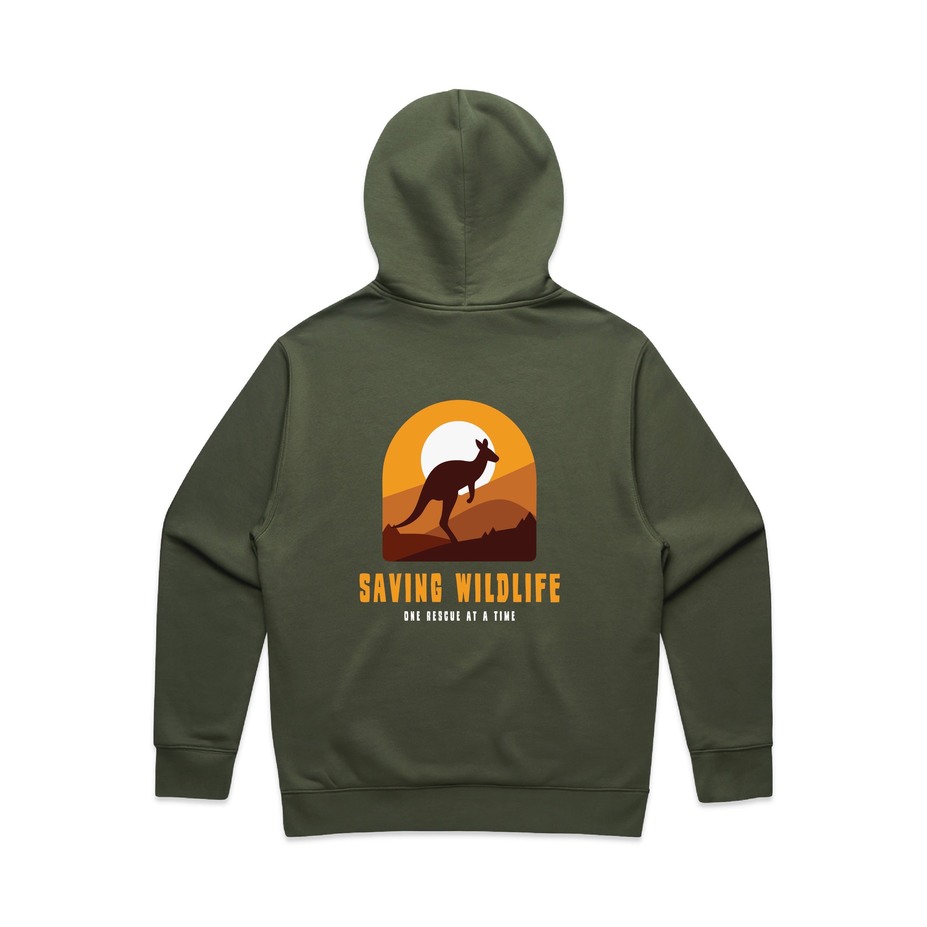 Saving Wildlife - RELAXED Hoodie Australian Wildlife Hub