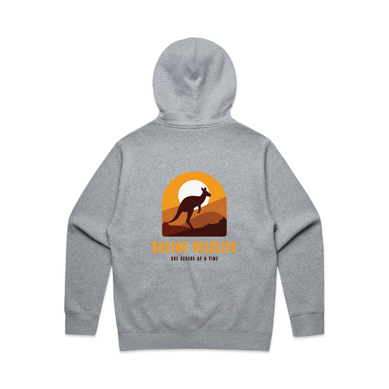 Saving Wildlife - RELAXED Hoodie Australian Wildlife Hub
