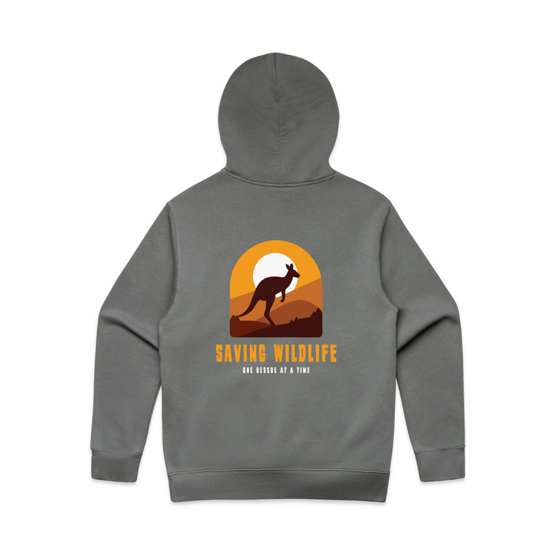 Saving Wildlife - RELAXED Hoodie Australian Wildlife Hub