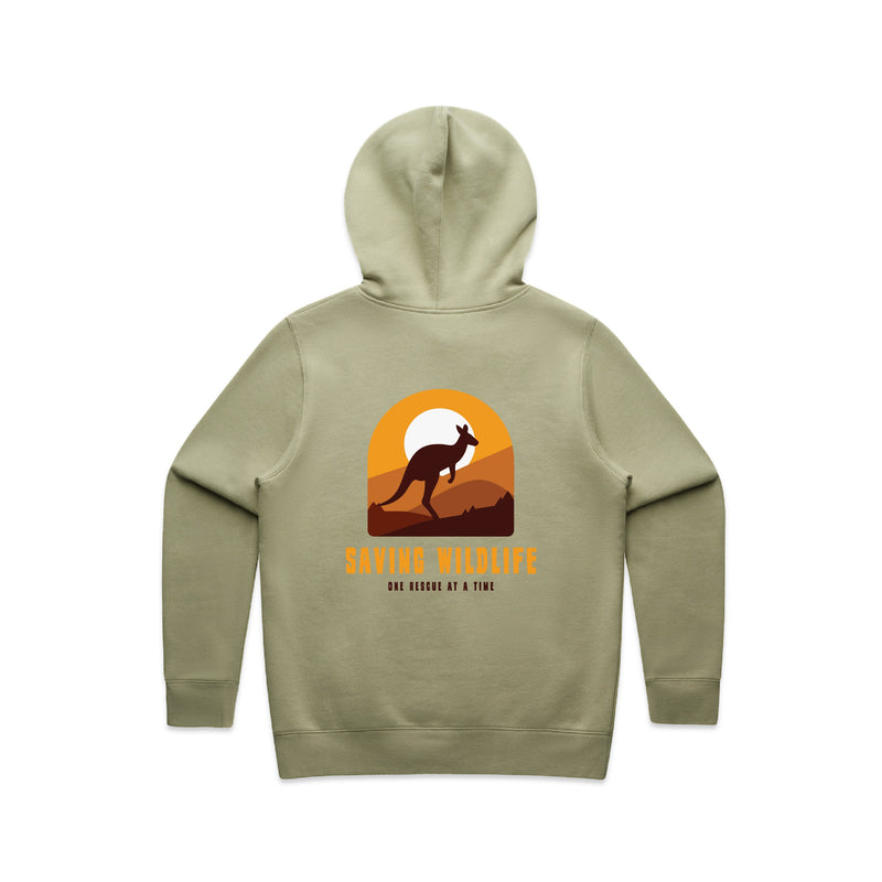 Saving Wildlife - Women’s Hoodie Australian Wildlife Hub