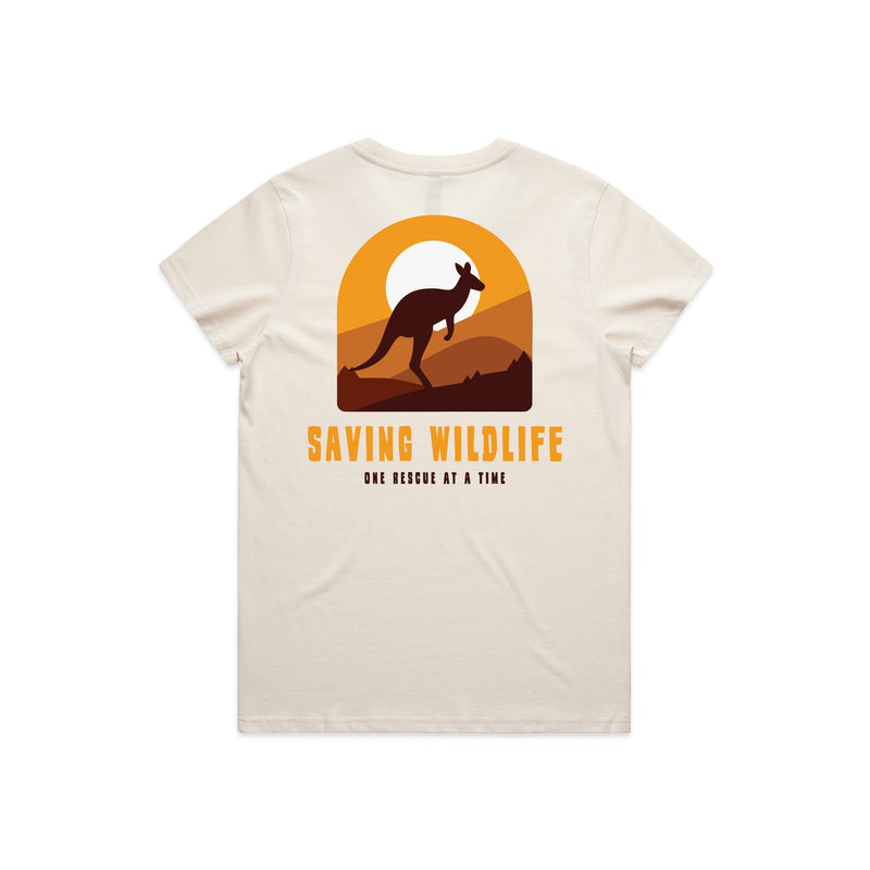 Saving Wildlife - Women’s Tee Australian Wildlife Hub