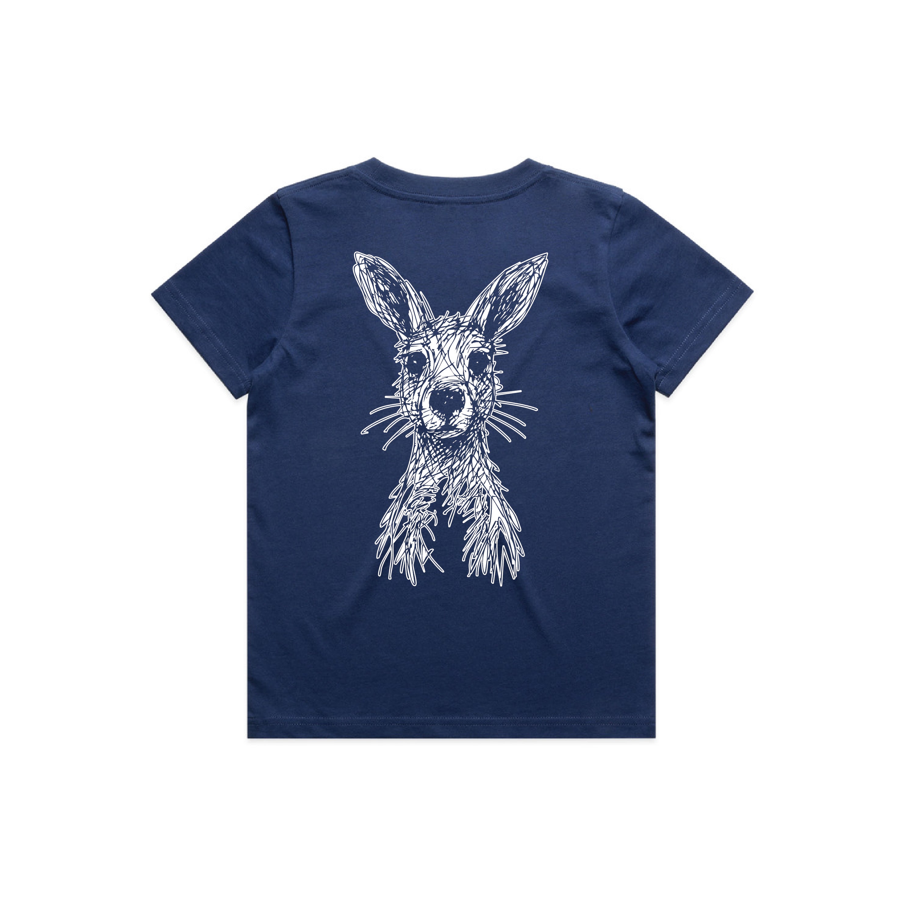 Wallaby Stencil - Kids Tee