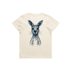 Wallaby Stencil - Kids Tee Australian Wildlife Hub