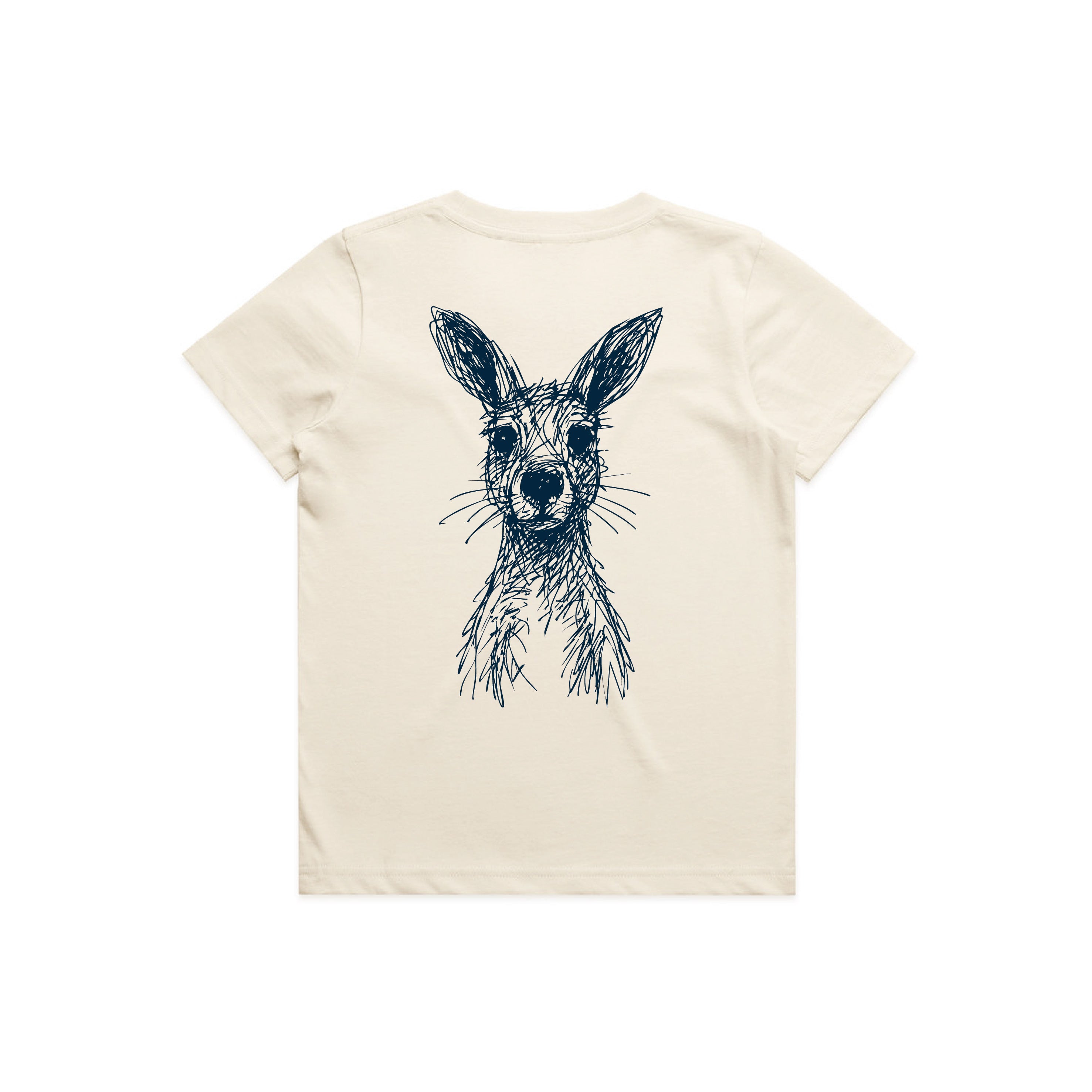 Wallaby Stencil - Kids Tee