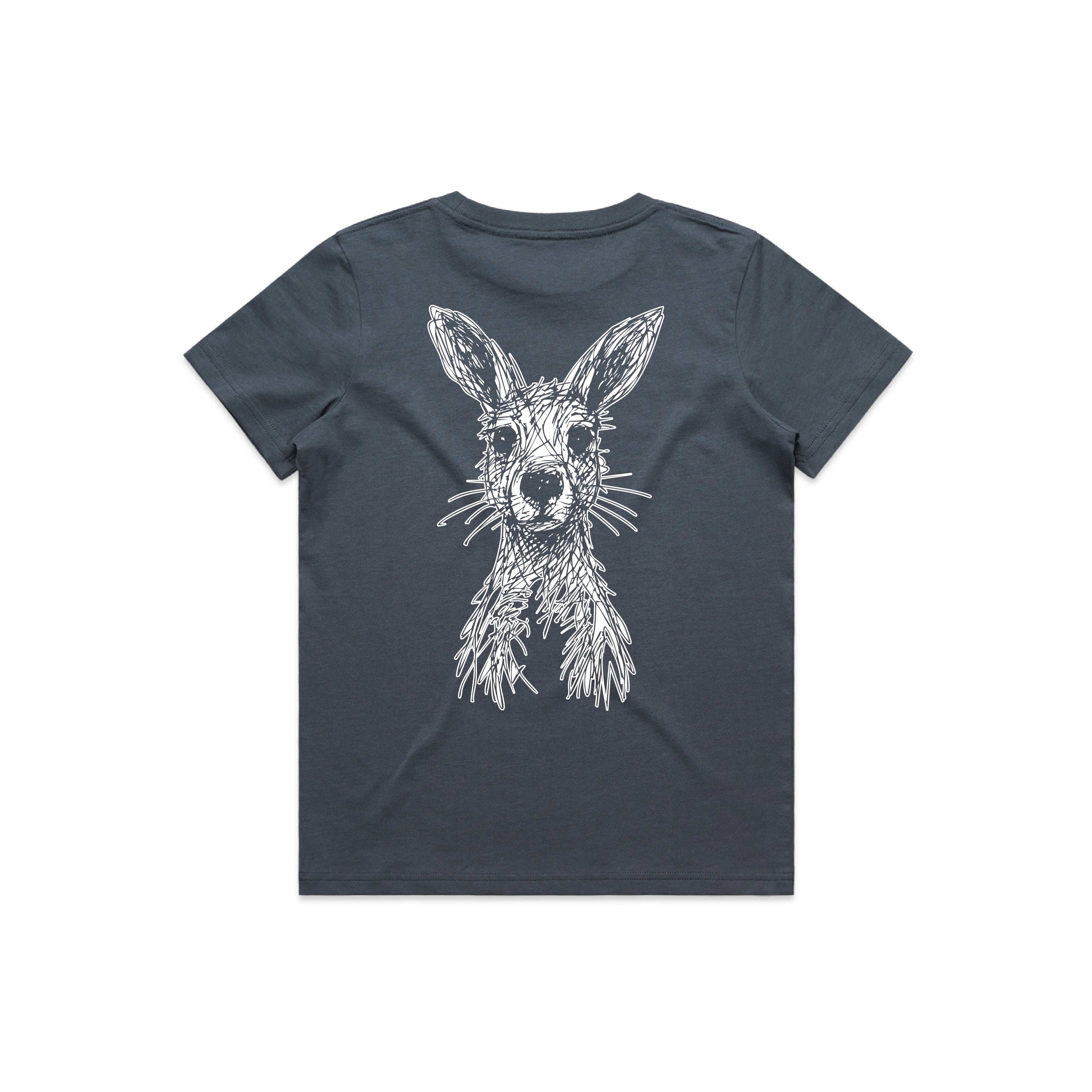 Wallaby Stencil - Kids Tee