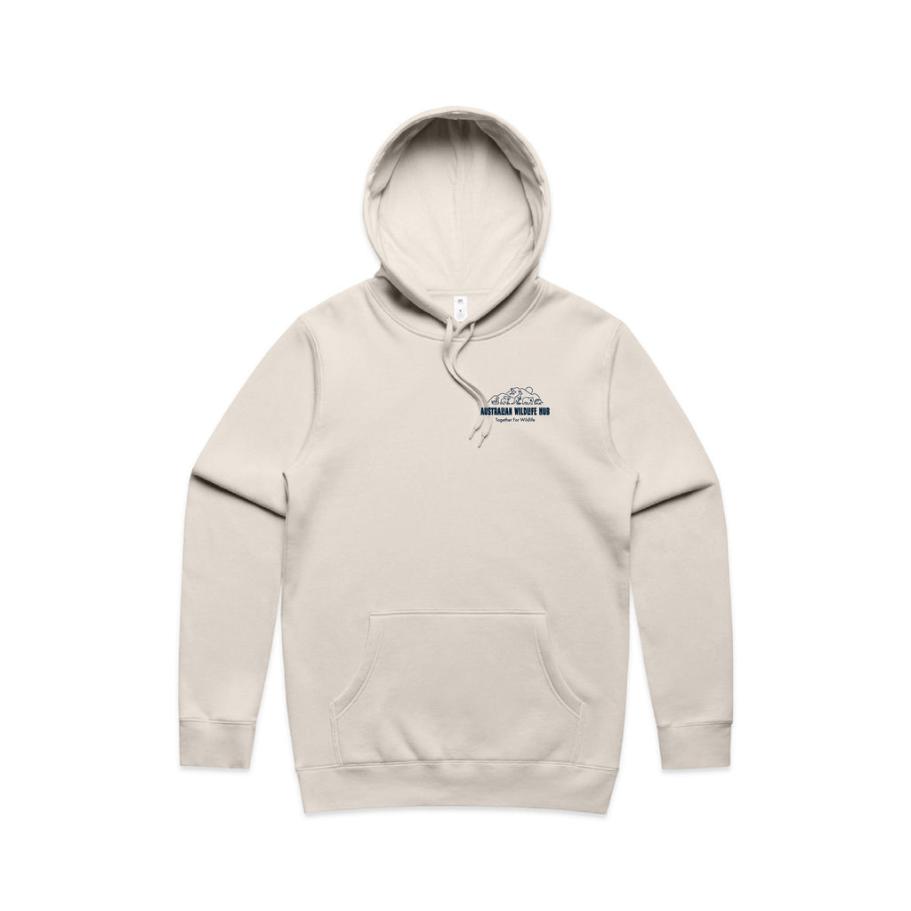 Wallaby Stencil - Men's Hoodie Australian Wildlife Hub