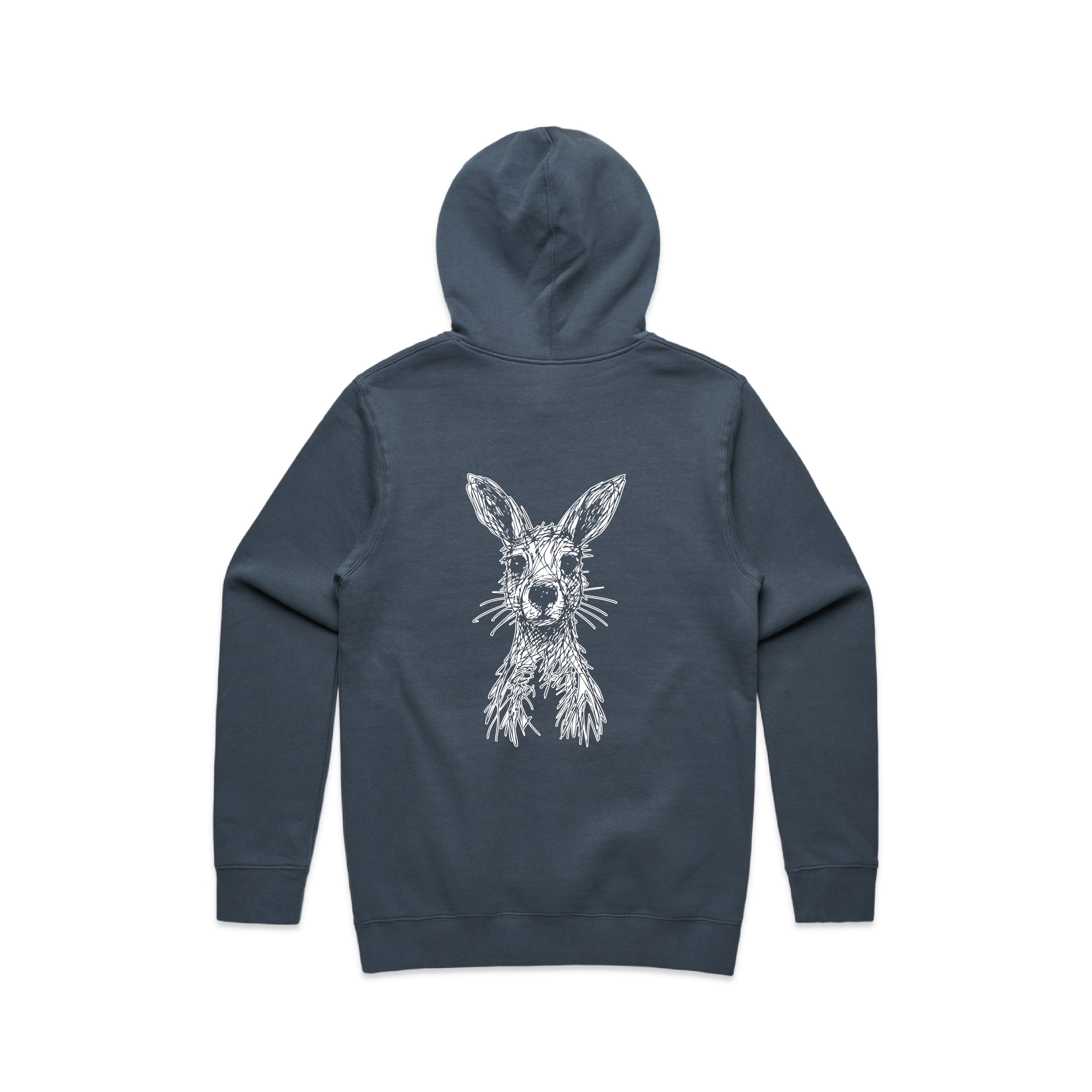 Wallaby Stencil - Men's Hoodie