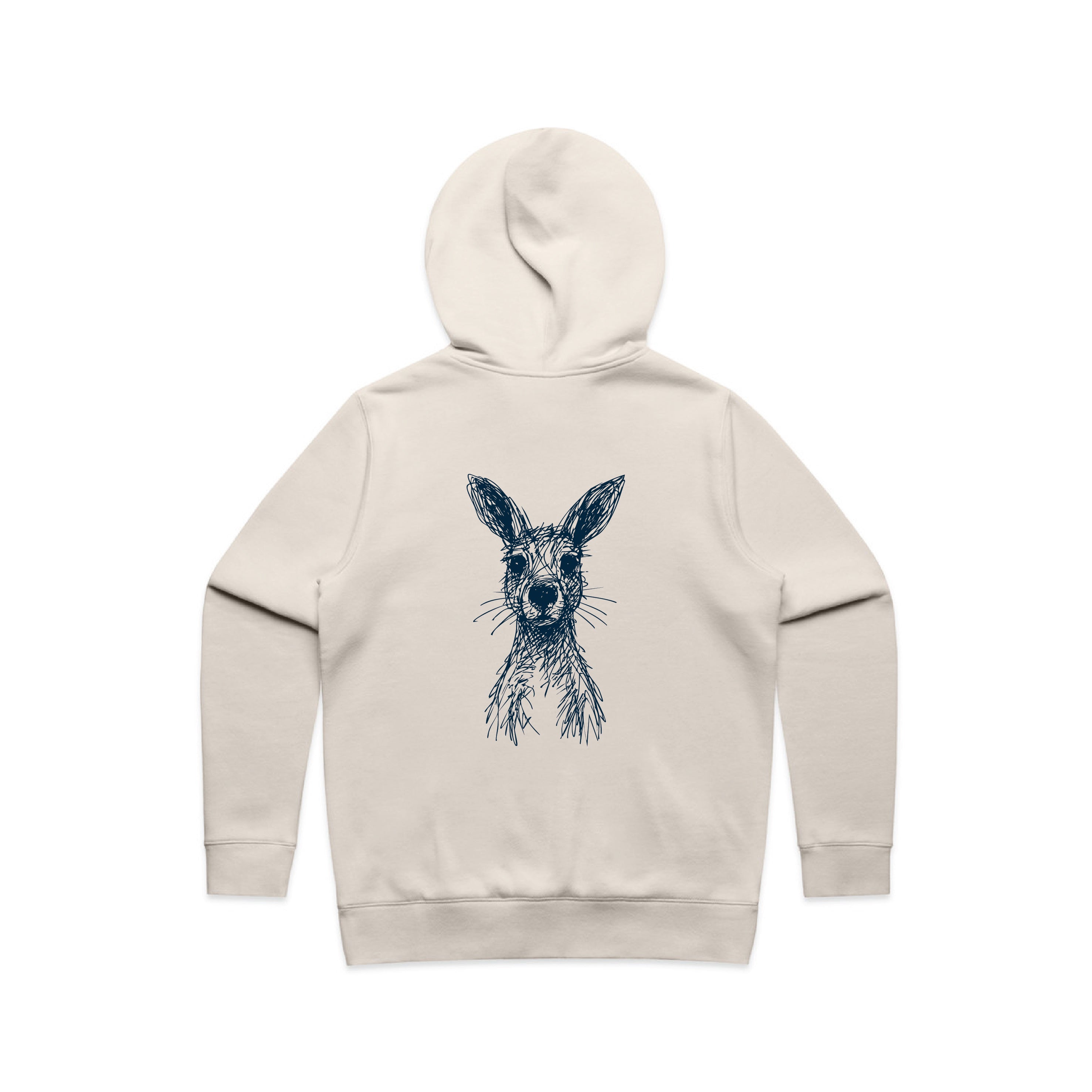 Wallaby Stencil - Women’s Hoodie