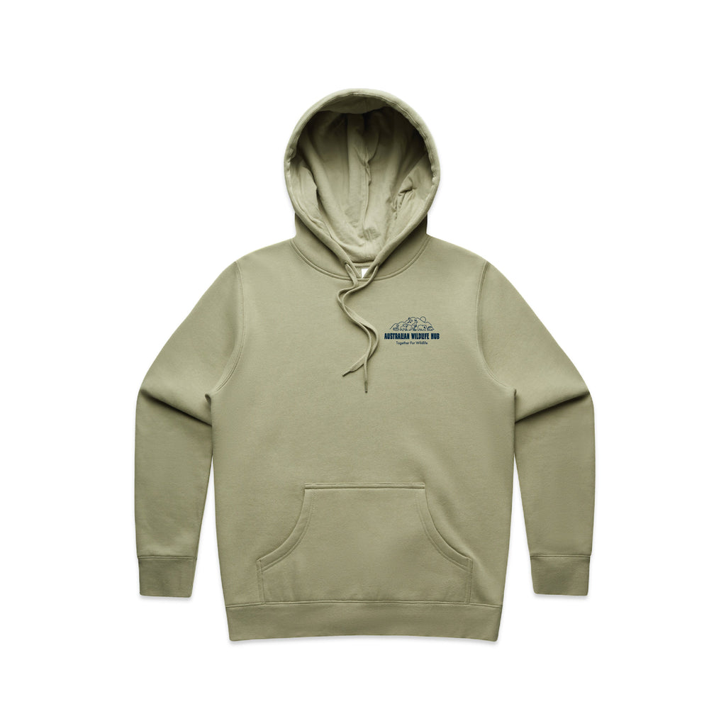 Wallaby Stencil - Women’s Hoodie Australian Wildlife Hub