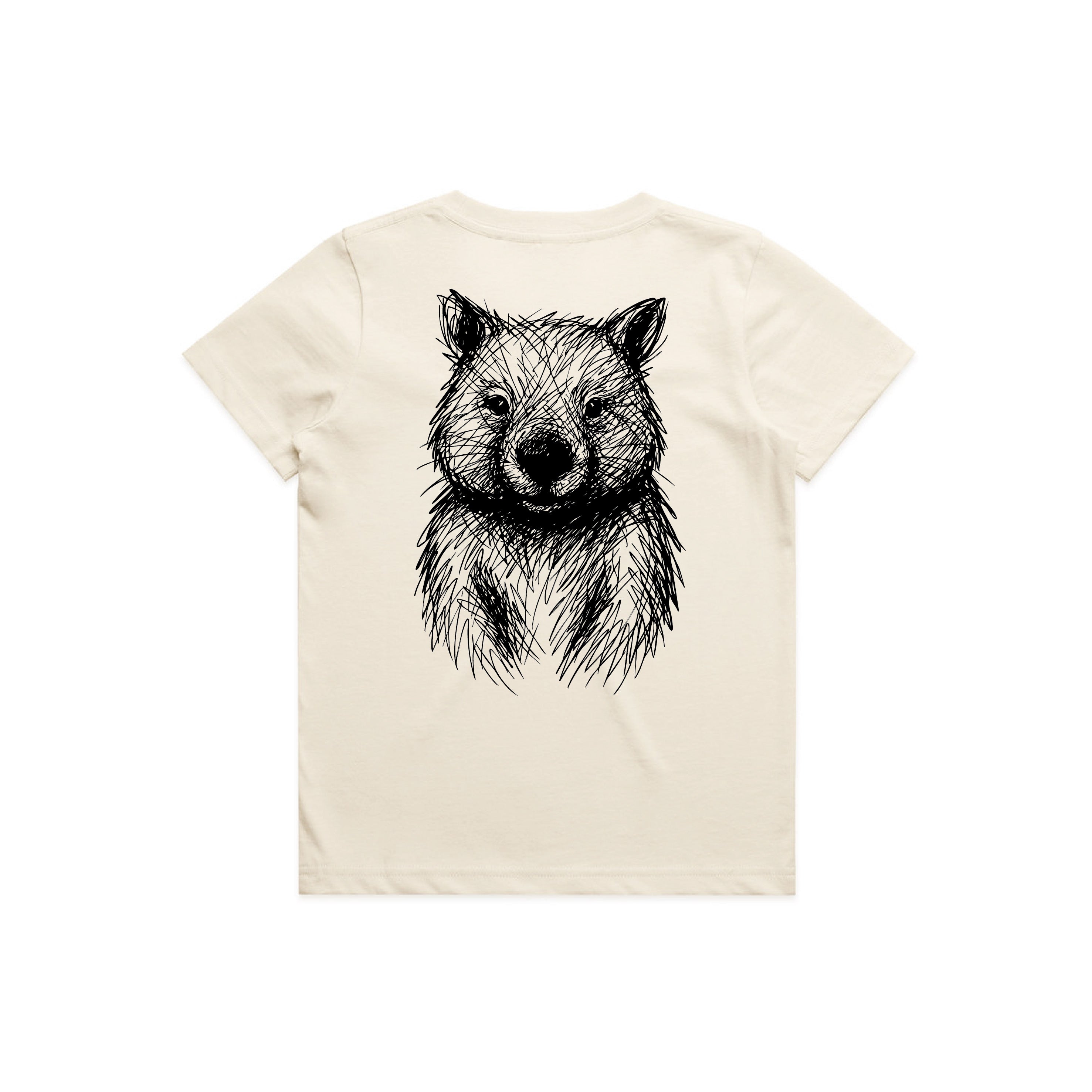Wombat Stencil - Kids Tee