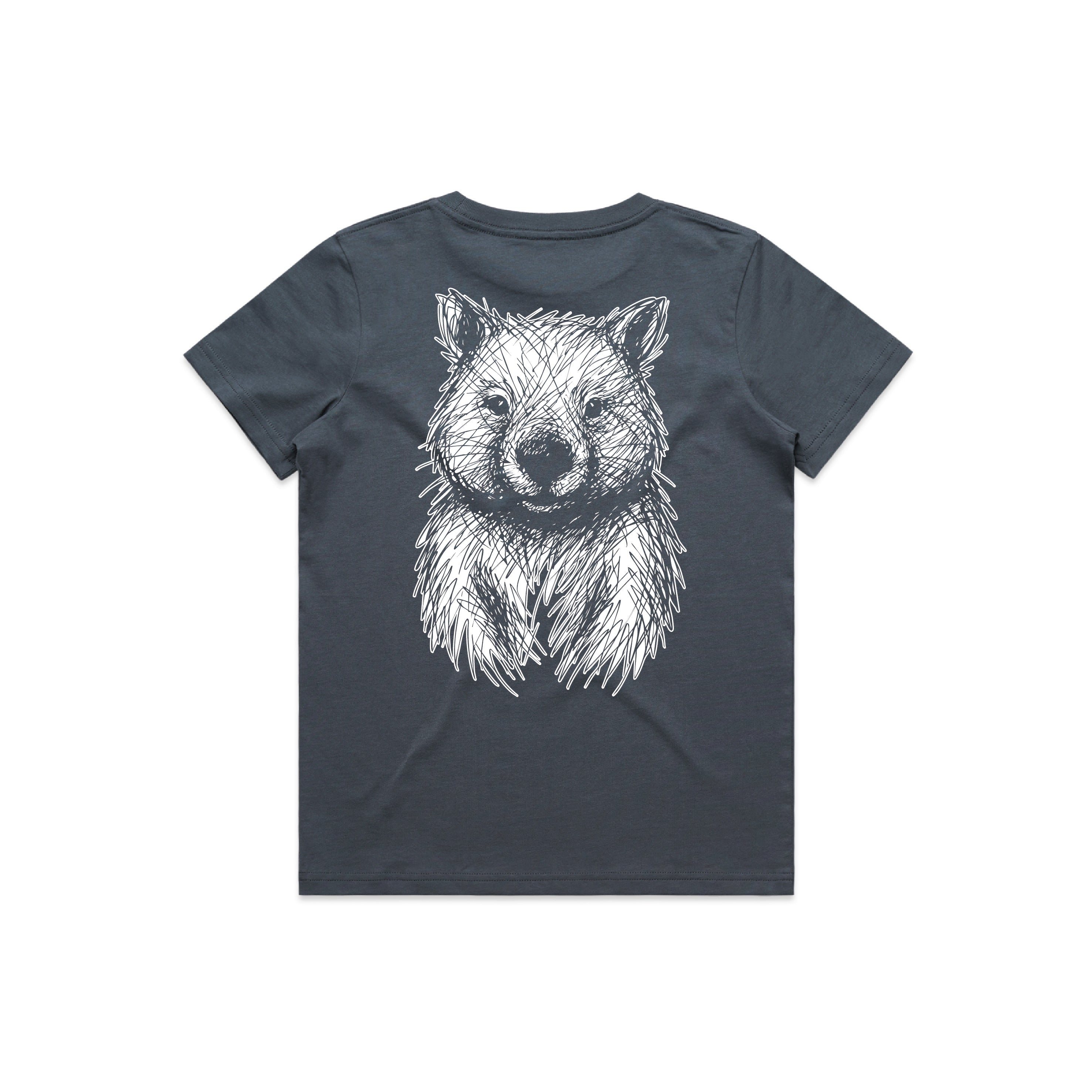 Wombat Stencil - Kids Tee