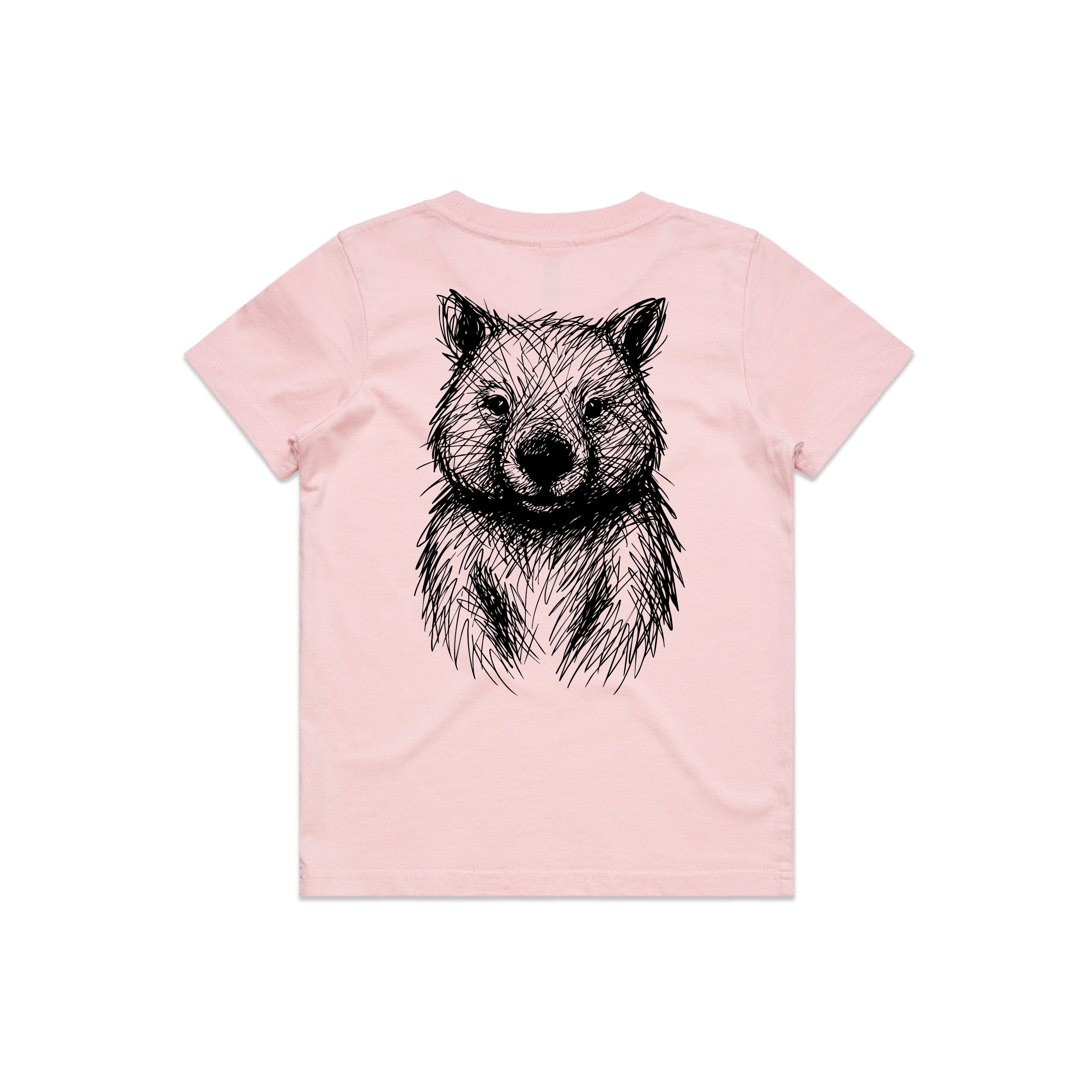 Wombat Stencil - Kids Tee