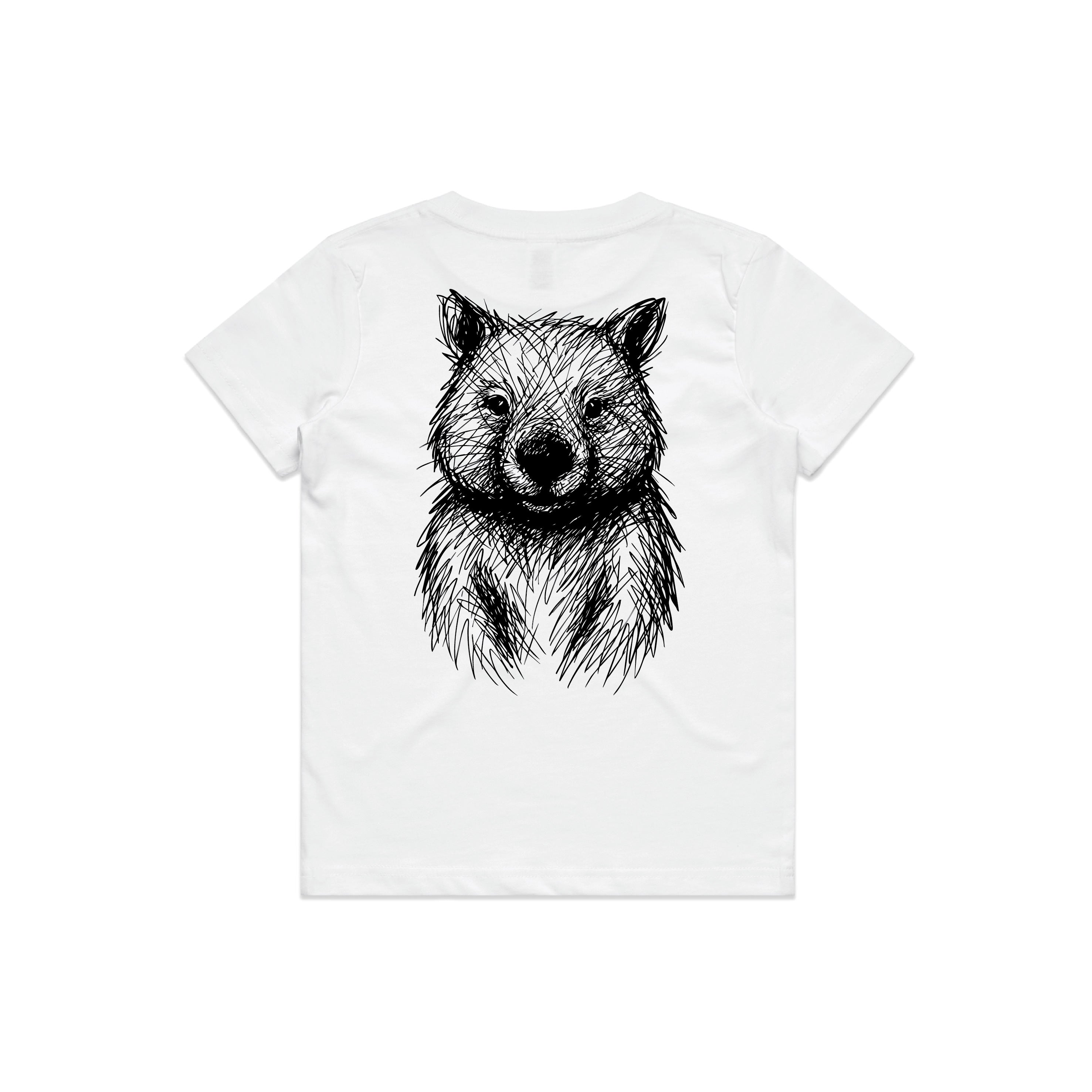 Wombat Stencil - Kids Tee