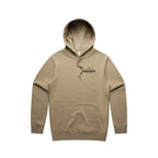 Wombat Stencil - Men's Hoodie Australian Wildlife Hub