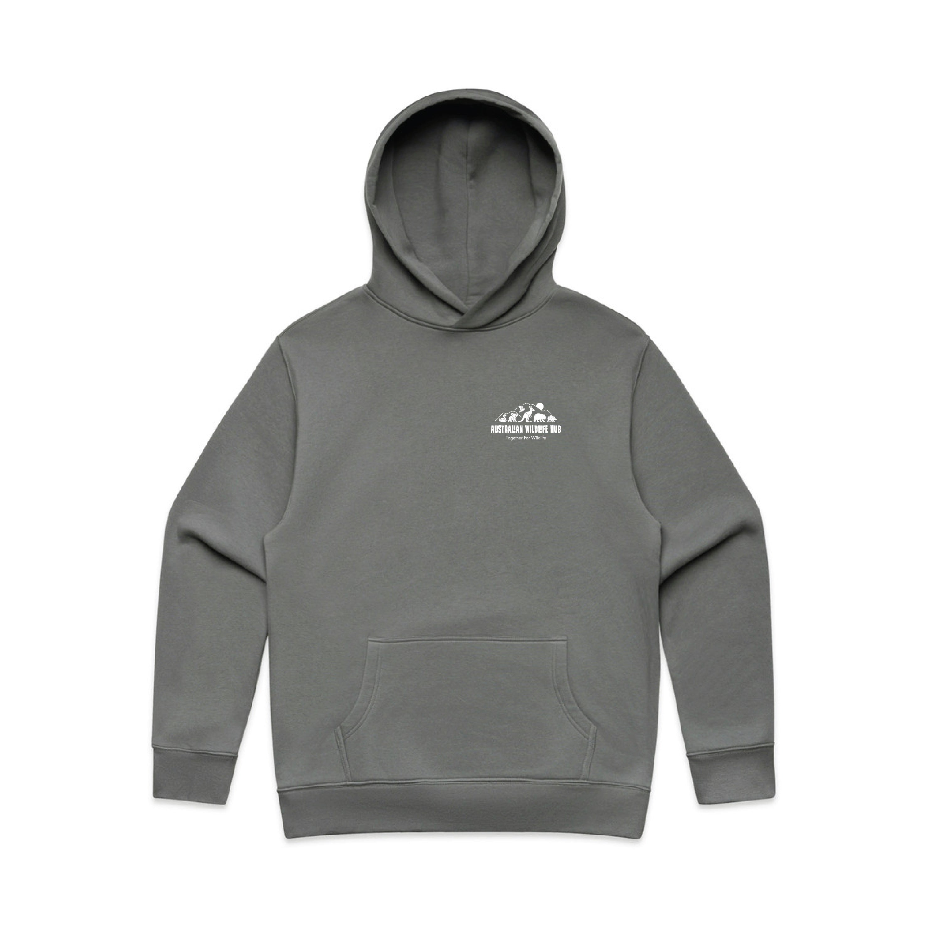 Wombat Stencil - RELAXED Hoodie Australian Wildlife Hub