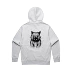 Wombat Stencil - Unisex Relaxed/Oversized Hoodie